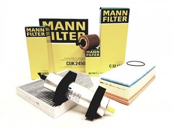 MANN Filtry AUDI A4 A5 Q5 2.0TDI