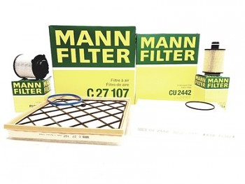 MANN Filtry OPEL ASTRA J IV 1.3 2.0CDTI
