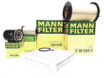 MANN Filtry FORD FOCUS II MK2 FL 1.8TDCI