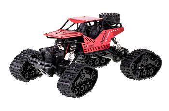 RC auto Rock Crawler 4x4 na dálkové ovládání LHC012 auto 2v1 červené