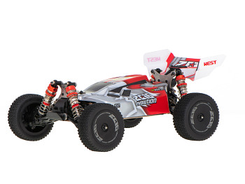 WLtoys 144001 4x4 1:14 auto na dálkové ovládání červené