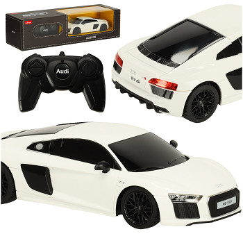 Rastar 72300 AUDI R8 2015 auto na dálkové ovládání 1:24 bílé