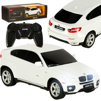 Rastar 31700 BMW X6 auto na dálkové ovládání 1:24 bílé